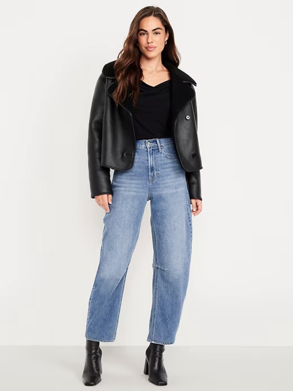 Old Navy Barrel Jeans
